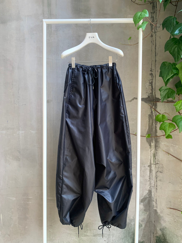 EVA DRAWSTRING BAG TROUSERS BLACK